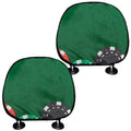 Casino Poker Chips Print Car Headrest Covers