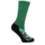 Casino Poker Chips Print Crew Socks