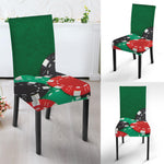 Casino Poker Chips Print Dining Chair Slipcover