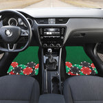 Casino Poker Chips Print Front and Back Car Floor Mats