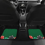 Casino Poker Chips Print Front and Back Car Floor Mats