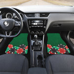 Casino Poker Chips Print Front Car Floor Mats