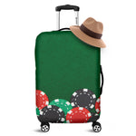 Casino Poker Chips Print Luggage Cover