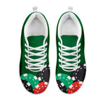 Casino Poker Chips Print White Sneakers