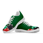 Casino Poker Chips Print White Sneakers