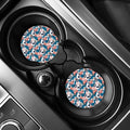 Casino Poker Pattern Print Car Coasters