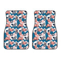 Casino Poker Pattern Print Front Car Floor Mats