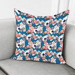 Casino Poker Pattern Print Pillow Cover