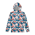 Casino Poker Pattern Print Pullover Hoodie