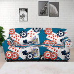 Casino Poker Pattern Print Sofa Cover