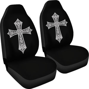 Celtic Cross Universal Fit Car Seat Covers GearFrost