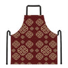 Celtic Knot Symbol Pattern Print Apron