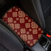 Celtic Knot Symbol Pattern Print Car Center Console Cover