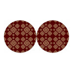 Celtic Knot Symbol Pattern Print Car Coasters