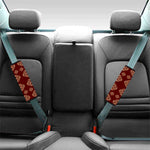 Celtic Knot Symbol Pattern Print Car Seat Belt Covers