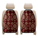 Celtic Knot Symbol Pattern Print Car Seat Organizers