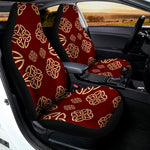 Celtic Knot Symbol Pattern Print Universal Fit Car Seat Covers