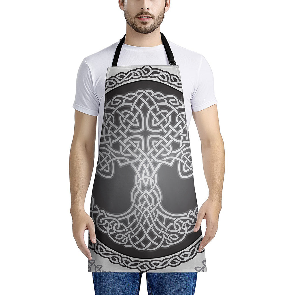 Celtic Knot Tree Of Life Print Apron