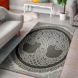 Celtic Knot Tree Of Life Print Area Rug