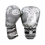 Celtic Knot Tree Of Life Print Boxing Gloves