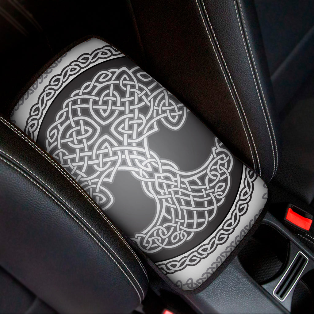 Celtic Knot Tree Of Life Print Car Center Console Cover