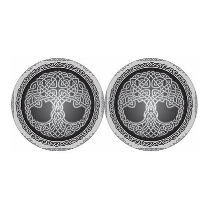 Celtic Knot Tree Of Life Print Car Coasters