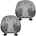 Celtic Knot Tree Of Life Print Car Headrest Covers