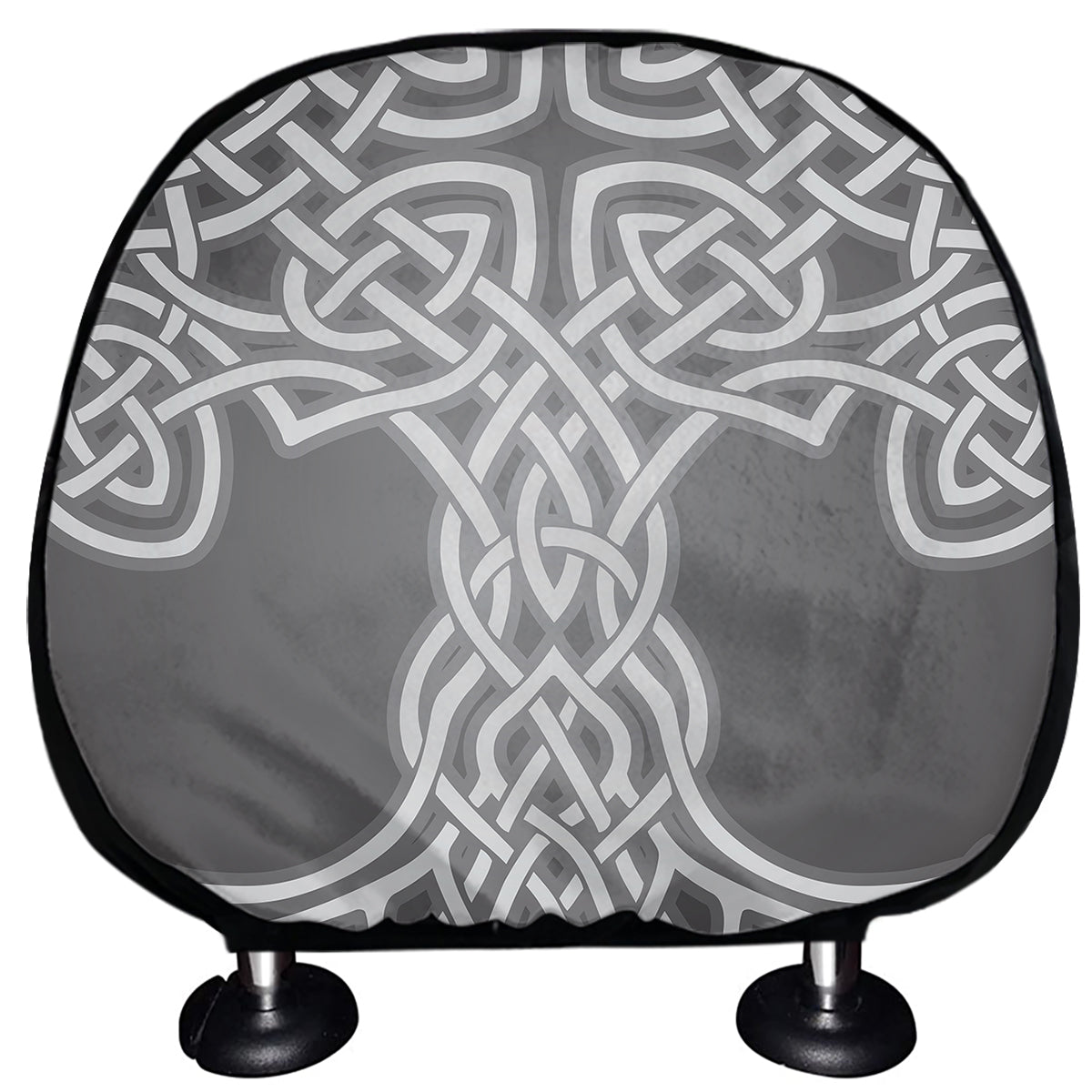Celtic Knot Tree Of Life Print Car Headrest Covers