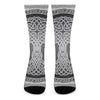 Celtic Knot Tree Of Life Print Crew Socks