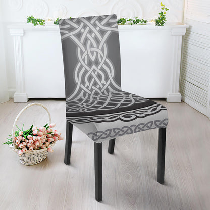 Celtic Knot Tree Of Life Print Dining Chair Slipcover