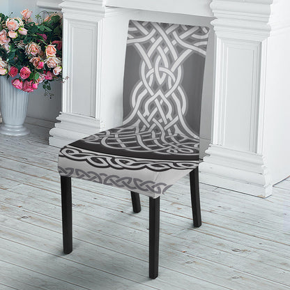 Celtic Knot Tree Of Life Print Dining Chair Slipcover