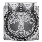 Celtic Knot Tree Of Life Print Duvet Cover Bedding Set