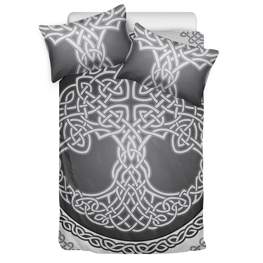 Celtic Knot Tree Of Life Print Duvet Cover Bedding Set