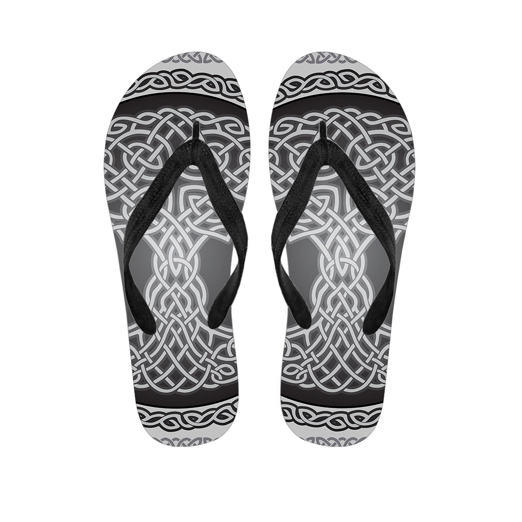 Celtic Knot Tree Of Life Print Flip Flops