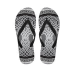 Celtic Knot Tree Of Life Print Flip Flops