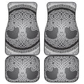 Celtic Knot Tree Of Life Print Front and Back Car Floor Mats