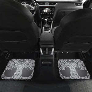 Celtic Knot Tree Of Life Print Front and Back Car Floor Mats