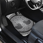 Celtic Knot Tree Of Life Print Front and Back Car Floor Mats