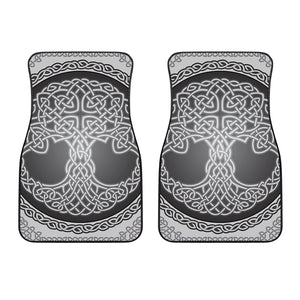 Celtic Knot Tree Of Life Print Front Car Floor Mats