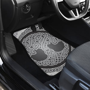 Celtic Knot Tree Of Life Print Front Car Floor Mats