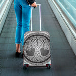 Celtic Knot Tree Of Life Print Luggage Cover