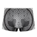 Celtic Knot Tree Of Life Print Men's Boxer Briefs