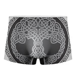 Celtic Knot Tree Of Life Print Men's Boxer Briefs