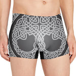 Celtic Knot Tree Of Life Print Men's Boxer Briefs