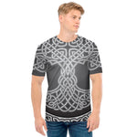 Celtic Knot Tree Of Life Print Men's T-Shirt