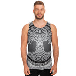 Celtic Knot Tree Of Life Print Men's Tank Top