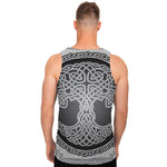 Celtic Knot Tree Of Life Print Men's Tank Top