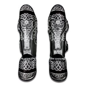 Celtic Knot Tree Of Life Print Muay Thai Shin Guard