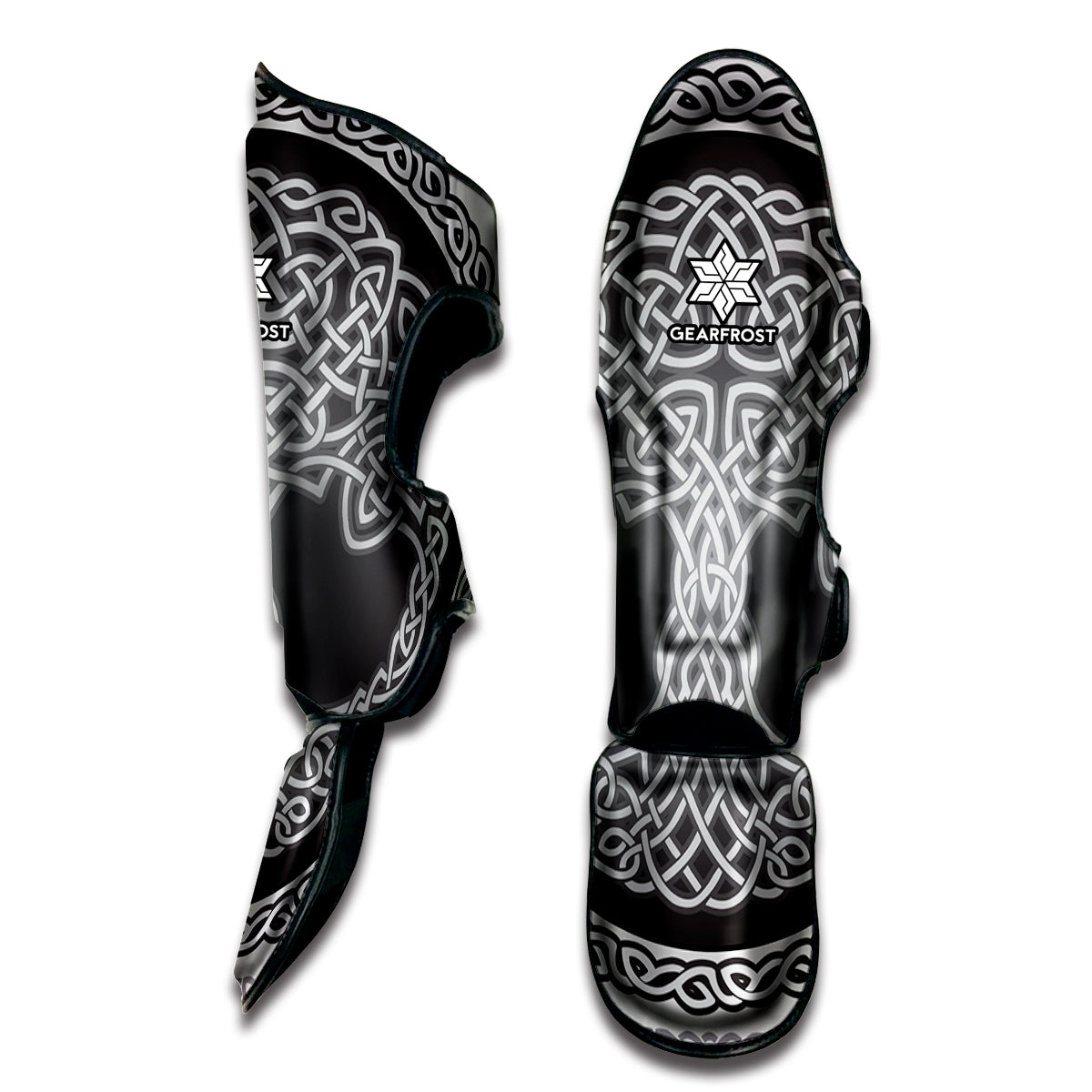 Celtic Knot Tree Of Life Print Muay Thai Shin Guard