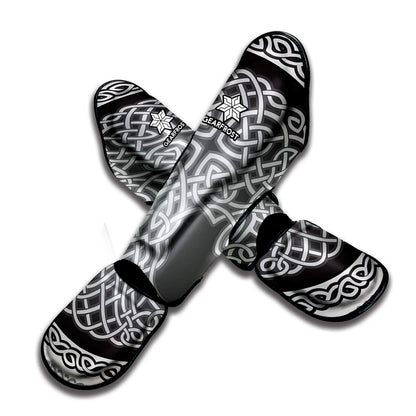 Celtic Knot Tree Of Life Print Muay Thai Shin Guard